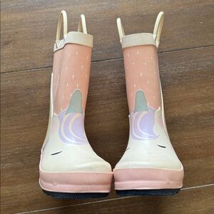 Size 11 Cat and Jack Unicorn Rain Boots